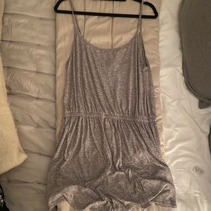 Gray Romper
